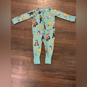 Little Sleepies Star Wars Green Footie